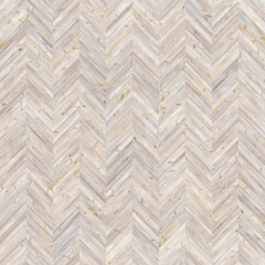 light chevron wood parquet diffuse Map texture. Seamless Texture.