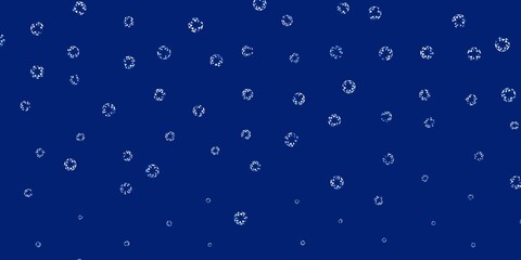 Light purple vector background with spots.