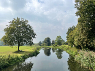 Berkel canal around Almen