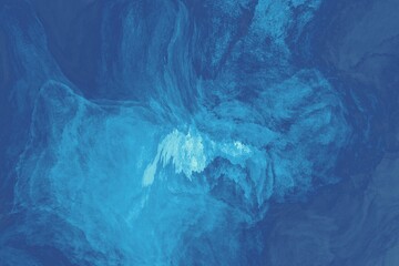 abstract blue background, swirly water splash, fluid art, interior painting, watercolor art, ocean waves 