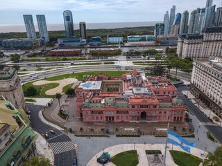 Paisaje de Buenos Aires, Casa Rosada