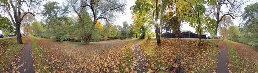 Fototapeta premium Herbst in Nordhausen