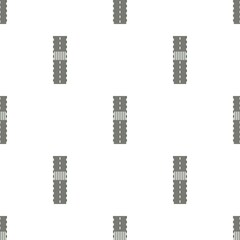 Road with crosswalk pattern seamless background texture repeat wallpaper geometric vector