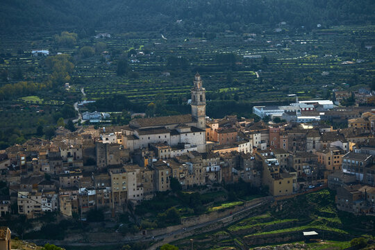 Bocairent Medieval Town, near Ontinyent, Valencia Province, Spain