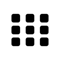 Grid menu icon
