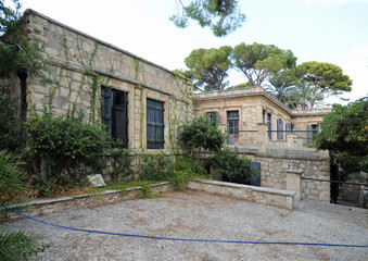 Fototapeta na wymiar La villa Ariadne près de Cnossos en Crète