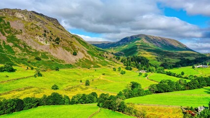 Penrith, Lake District Aerial View