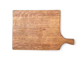 Cutting board isolated on white.