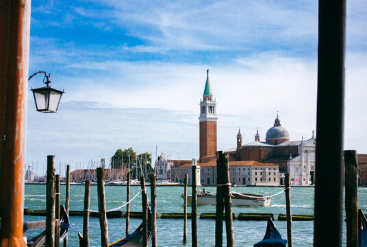 Giudecca Canal In Venice, Italy