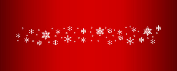 Obraz na płótnie Canvas Snow flake decoration, christmas design celebration ornament, snowwall background, frost vector illustration