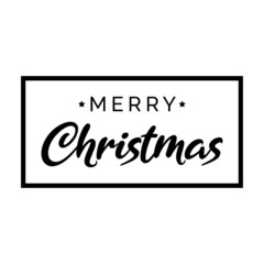 Merry christmas background, Xmas poster template, winter decoration vector illustration, greeting card