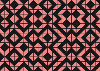 Obraz premium Abstract Geometric Pattern generative computational art illustration