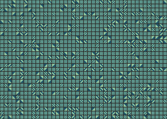 Obraz premium Abstract Geometric Pattern generative computational art illustration
