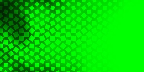 Light Green vector template in rectangles.