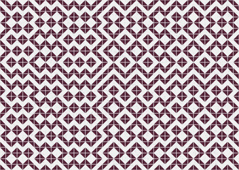 Fototapeta premium Abstract Geometric Pattern generative computational art illustration