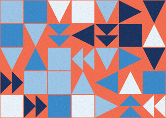 Obraz premium Abstract Geometric Pattern generative computational art illustration