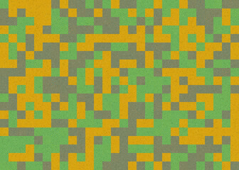 Abstract Geometric Pattern generative computational art illustration
