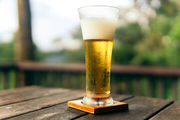 Glass of beer