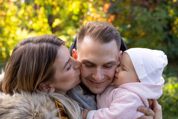 Fototapeta premium Family enjoying life together