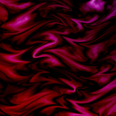 tessuto satin raso onde sfumature rosa rosso