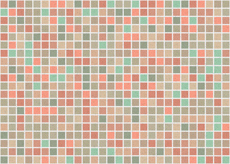 Abstract Geometric Pattern generative computational art illustration