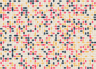 Abstract Geometric Pattern generative computational art illustration