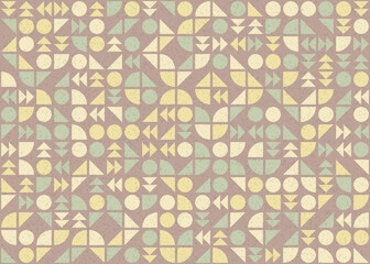 Abstract Geometric Pattern generative computational art illustration