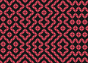 Abstract Geometric Pattern generative computational art illustration