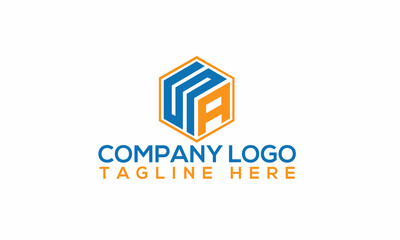 Initial SA logo design