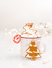 Bright and Cheerful Gingerbread Cookies.