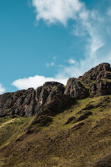 Mountains in Huanuco, Peru