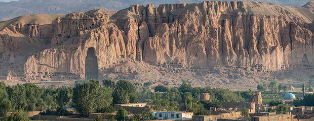 Panorama View, Bamiyan Valley, Afghanistan