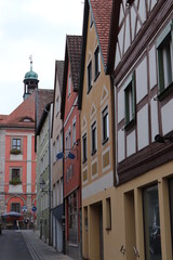 Fototapeta na wymiar Markplatz in Neustadt an der Aisch.