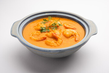 Prawns or shrimp or zinga masala curry