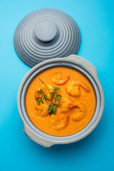 Prawns or shrimp or zinga masala curry