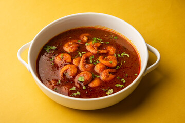 Prawns or shrimp or zinga masala curry
