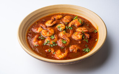 Prawns or shrimp or zinga masala curry