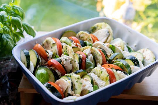 Leckerer vegetarischer Auflauf