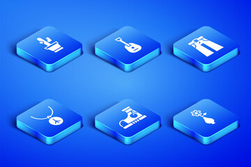 Set Flower in vase, Cactus, Sneakers, Necklace with peace symbol, Guitar and Jeans wide icon. Vector