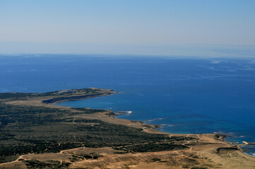 The beautiful Akrotiri Beach Limassol in Cyprus
