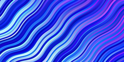 Light Pink, Blue vector layout with circular arc.