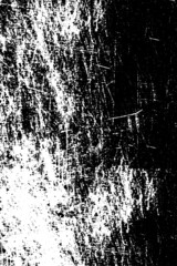 Obraz premium The grunge texture is black and white. Vector monochrome background