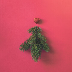Fototapeta na wymiar Merry Christmas greeting card isolated background