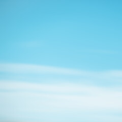 Blue sky abstract blured background