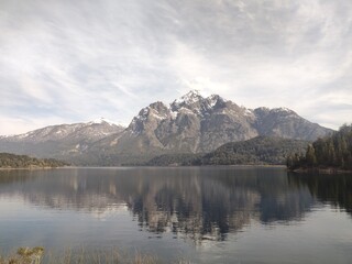 lake in mountains