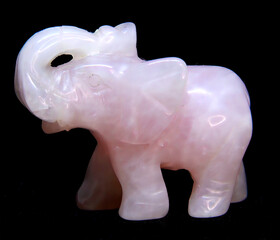 figurine of a pink elephant