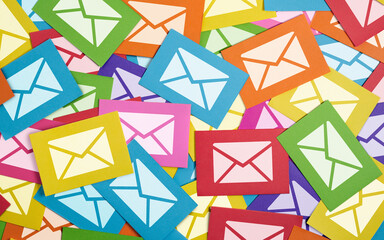 Email Marketing Customer Newsletter Concept - 463491751