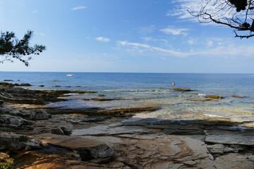 beach and sea in croatia 