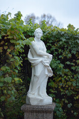 Statue of a woman from the Kuskovo estate museum