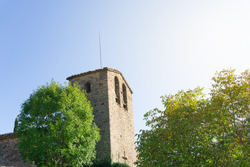 Church of Sant Cristófol in the town of Tavertet